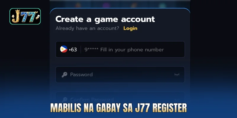Mabilis na gabay sa J77 register