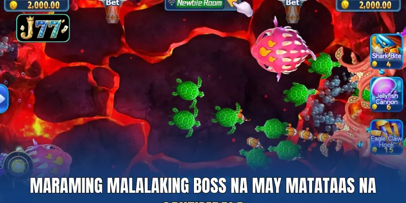 Maraming malalaking boss na may matataas na gantimpala