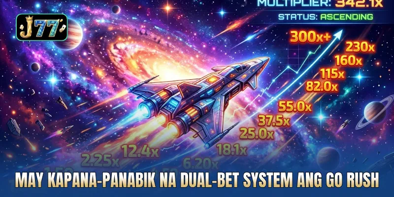 May kapana-panabik na dual-bet system ang Go Rush