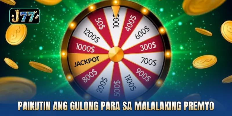 Paikutin ang gulong para sa malalaking premyo