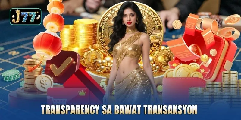 Transparency sa bawat transaksyon